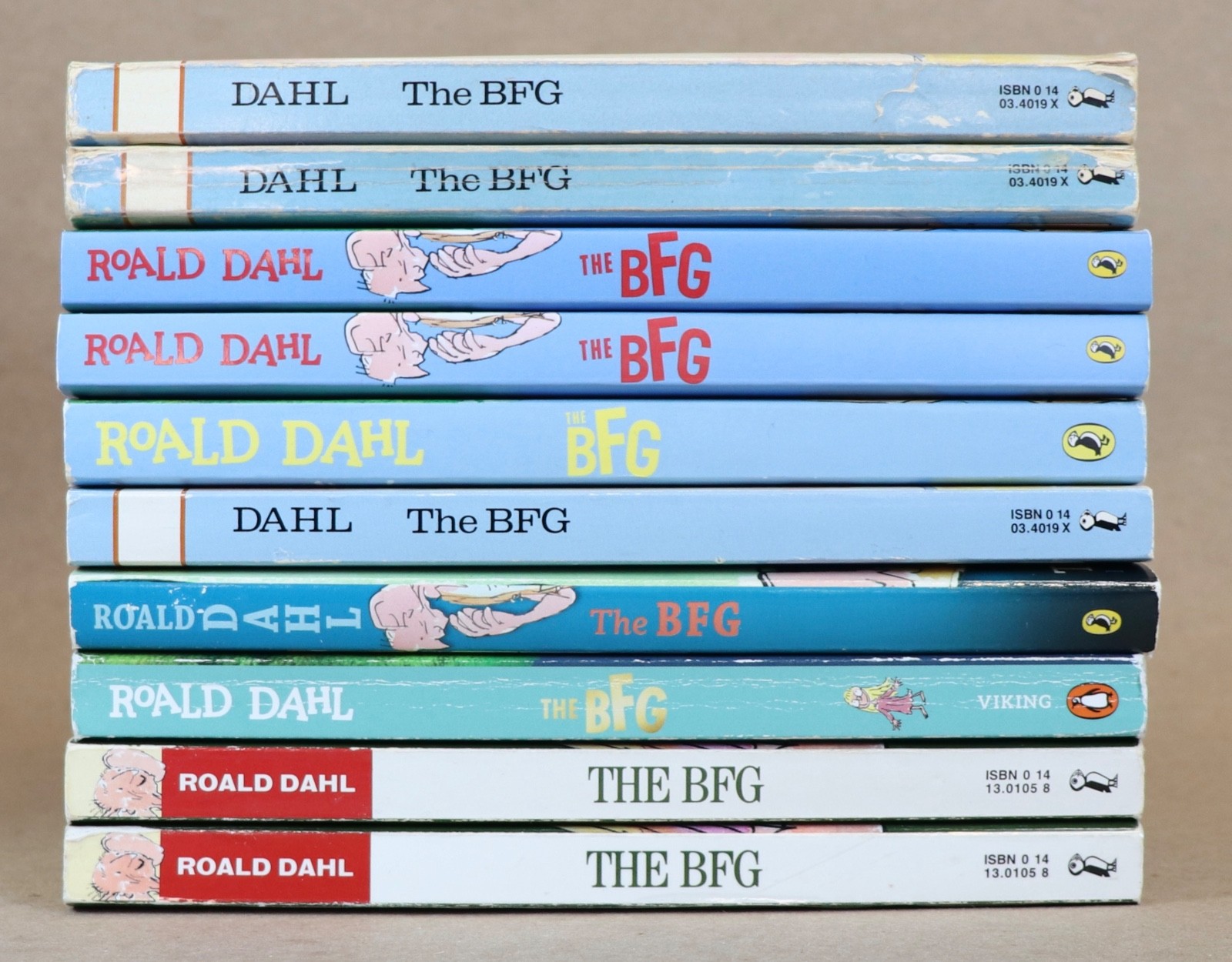 Lot of 10 The BFG by Roald Dahl Paperback GUIDED READING Teachers Set