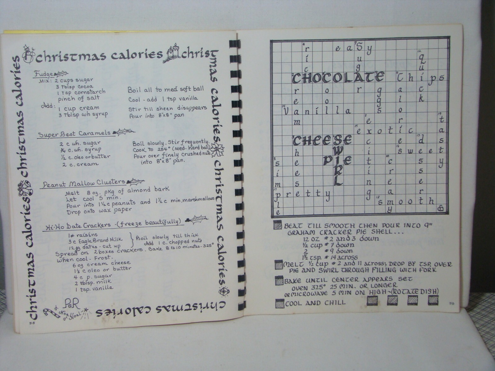 Cooking With Calligraphy Cookbook Hoven Aberdeen S.D. 1983 72 Pages Calligraphy