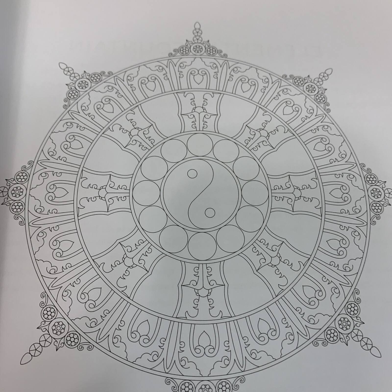 Watkins Adult Coloring Pages Ser.: Buddhist Mandalas : 26 Inspiring Designs for