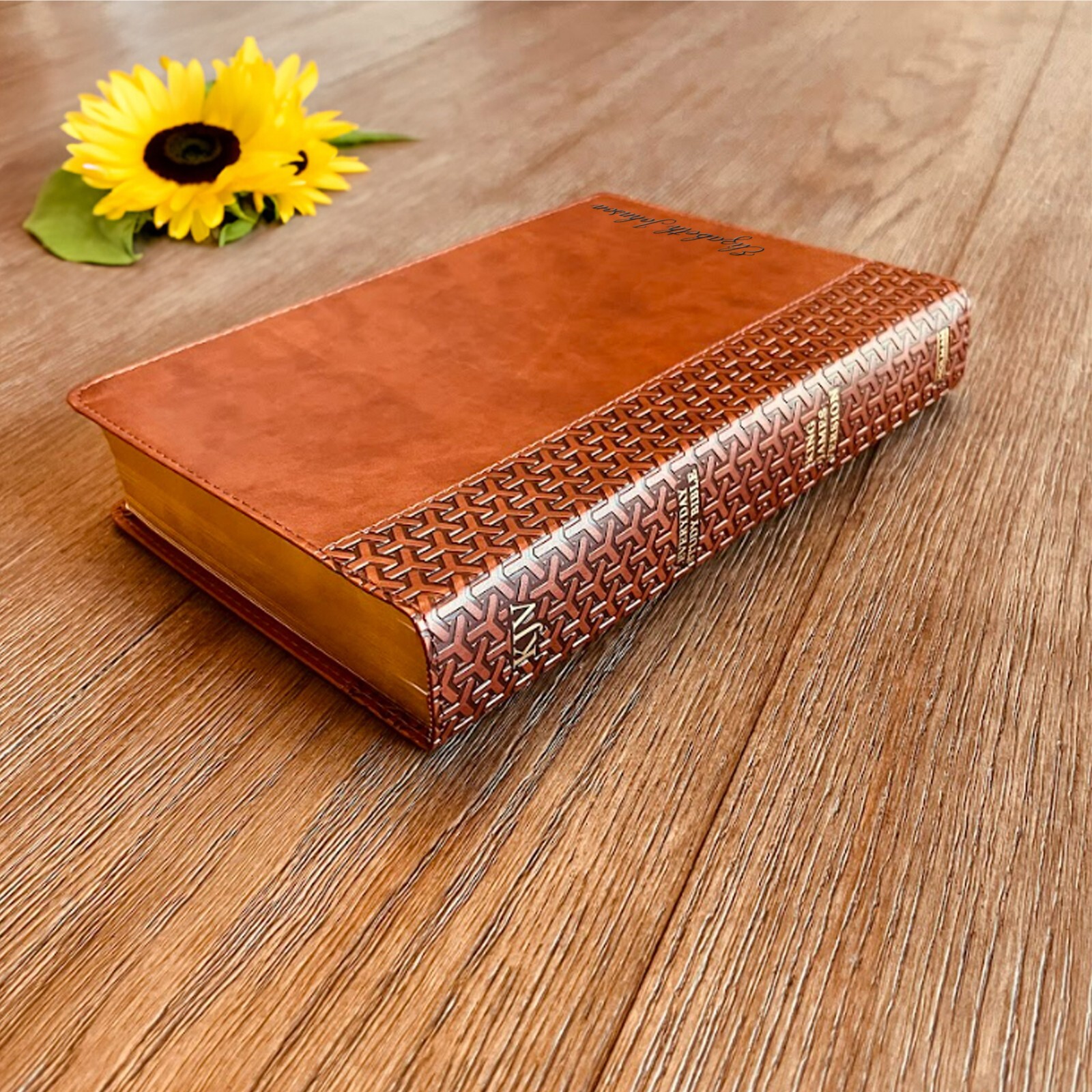 Personalized KJV Bible with Name Engraved, Custom KJV Study Bible, Baptism Gifts