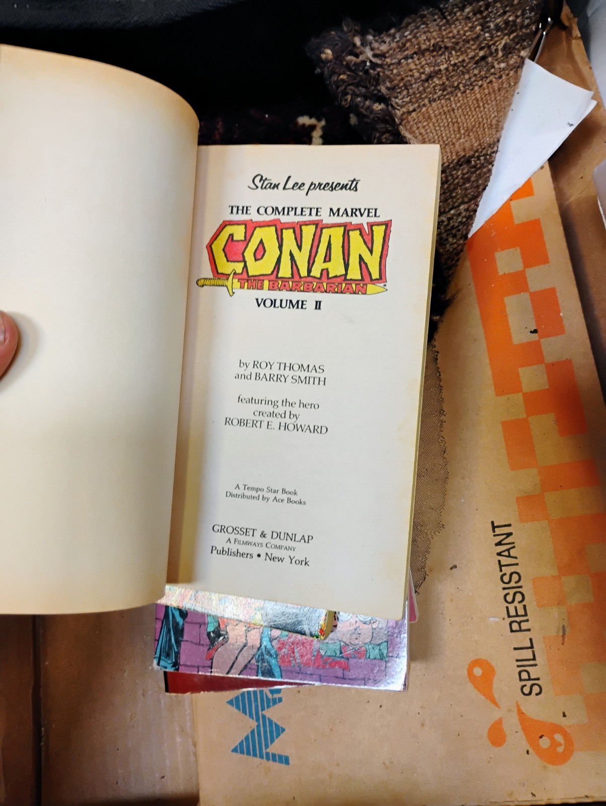 Stan Lee presents CONAN THE BARBARIAN VOL 1, 2 & 3 By Roy Thomas & Barry Smith
