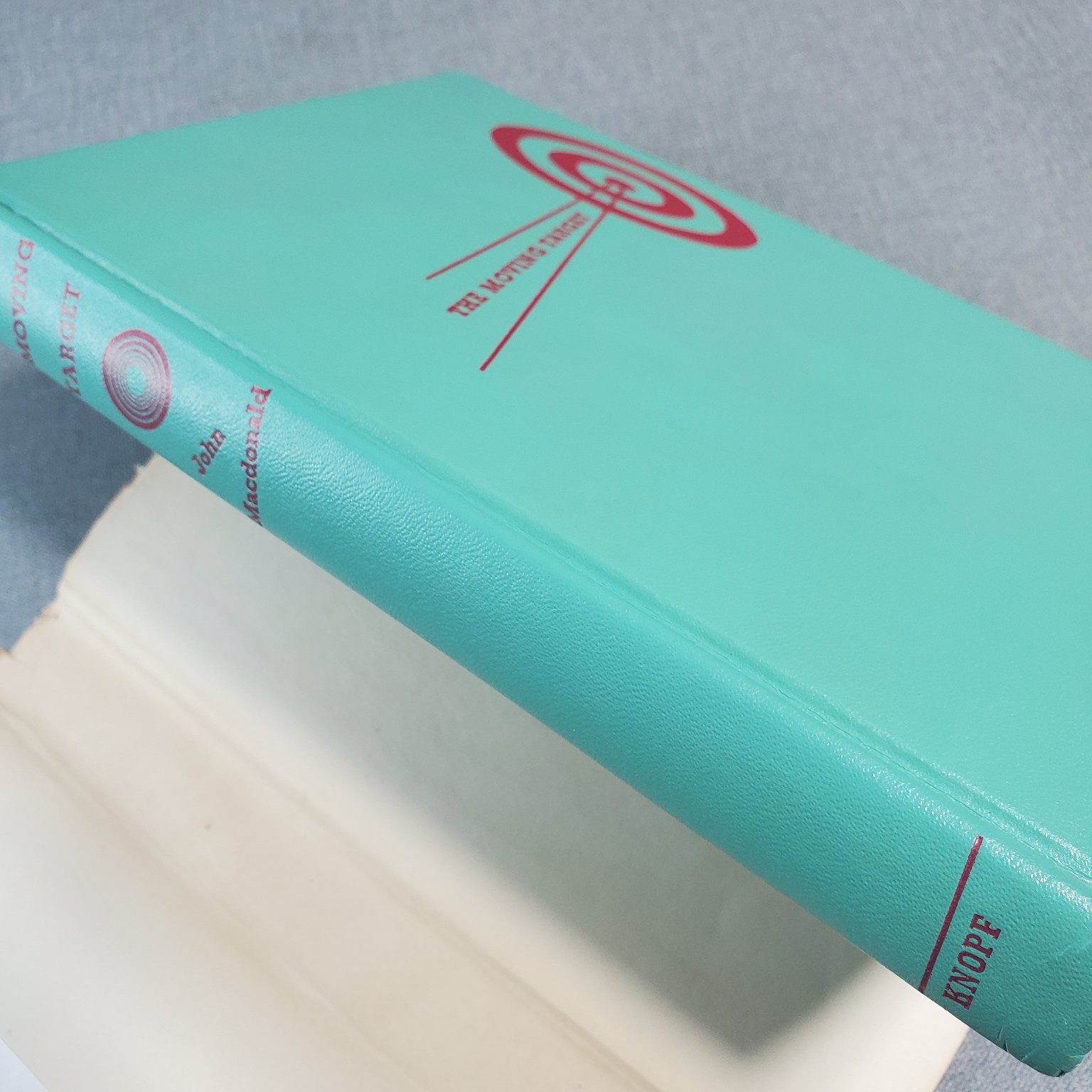 The Moving Target John Macdonald 1949 Book Club Edition Suspense Alfred A. Knopf