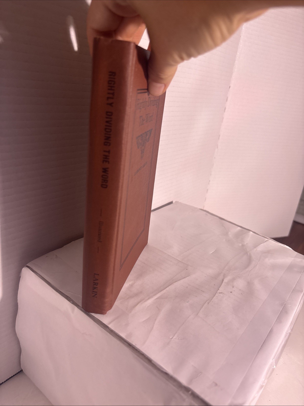 Rightly Dividing The Word – Hardcover Vintage – Clarence Larkin Biblical