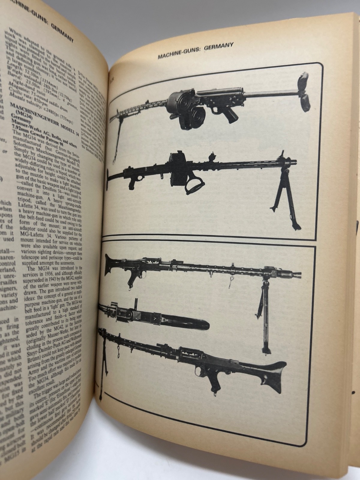 Vintage Firearms paperback book“Military Small Arms of 20th Century“ 1973
