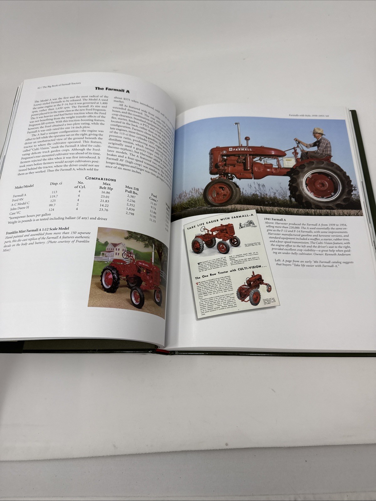 The Big Book of Farmall Tractors by Robert Pripps 2003 HC DJ Model Encyclopedia