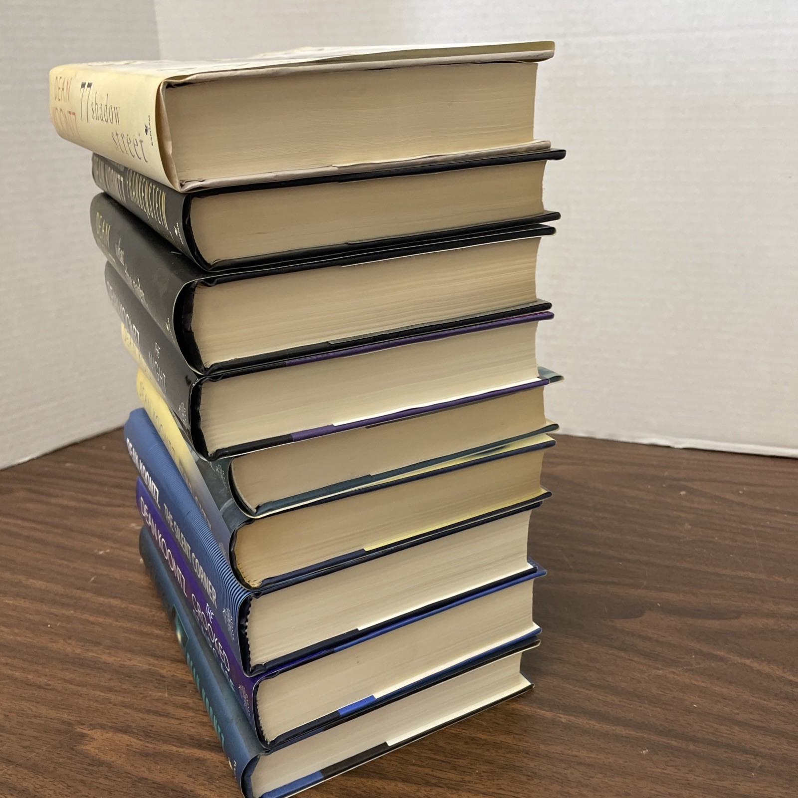 Dean Koontz Lot of 9 Misc. Horror Hardcover (See Photos for Titles)