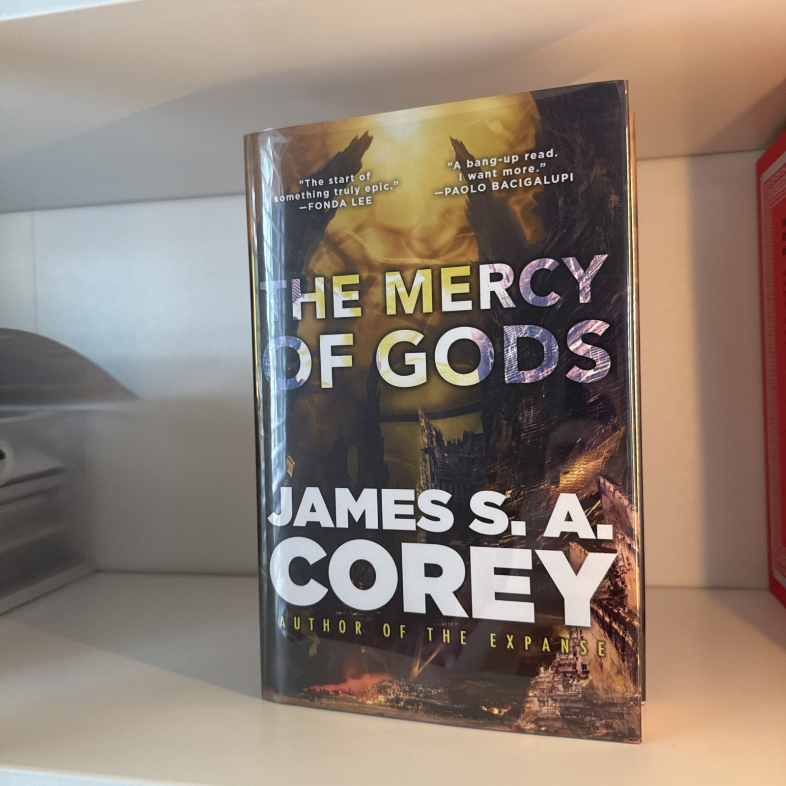 James S. A. Corey (Signed) The Mercy of Gods Hardcover 1st