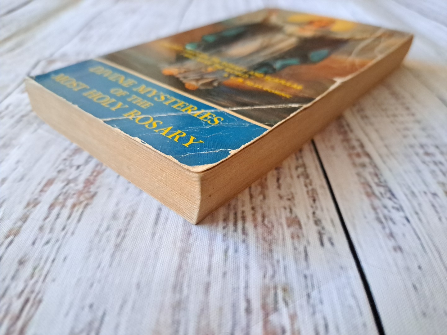 DIVINE MYSTERIES OF MOST HOLY ROSARY By Mary Of Agreda 3rd printing 328 pages