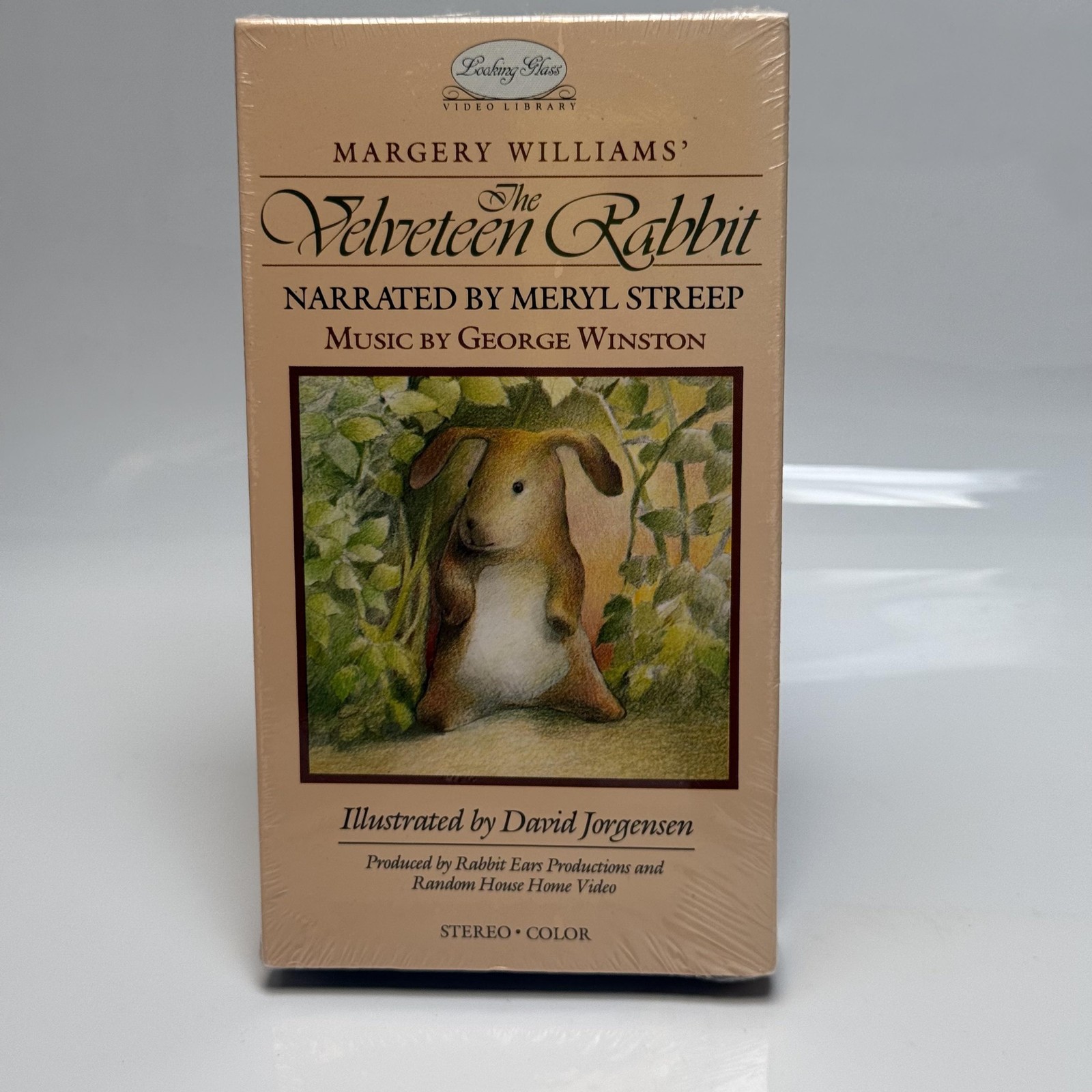 Vintage Velveteen Rabbit VHS Sealed Narrated by Meryl Streep 1985 Kids Classic