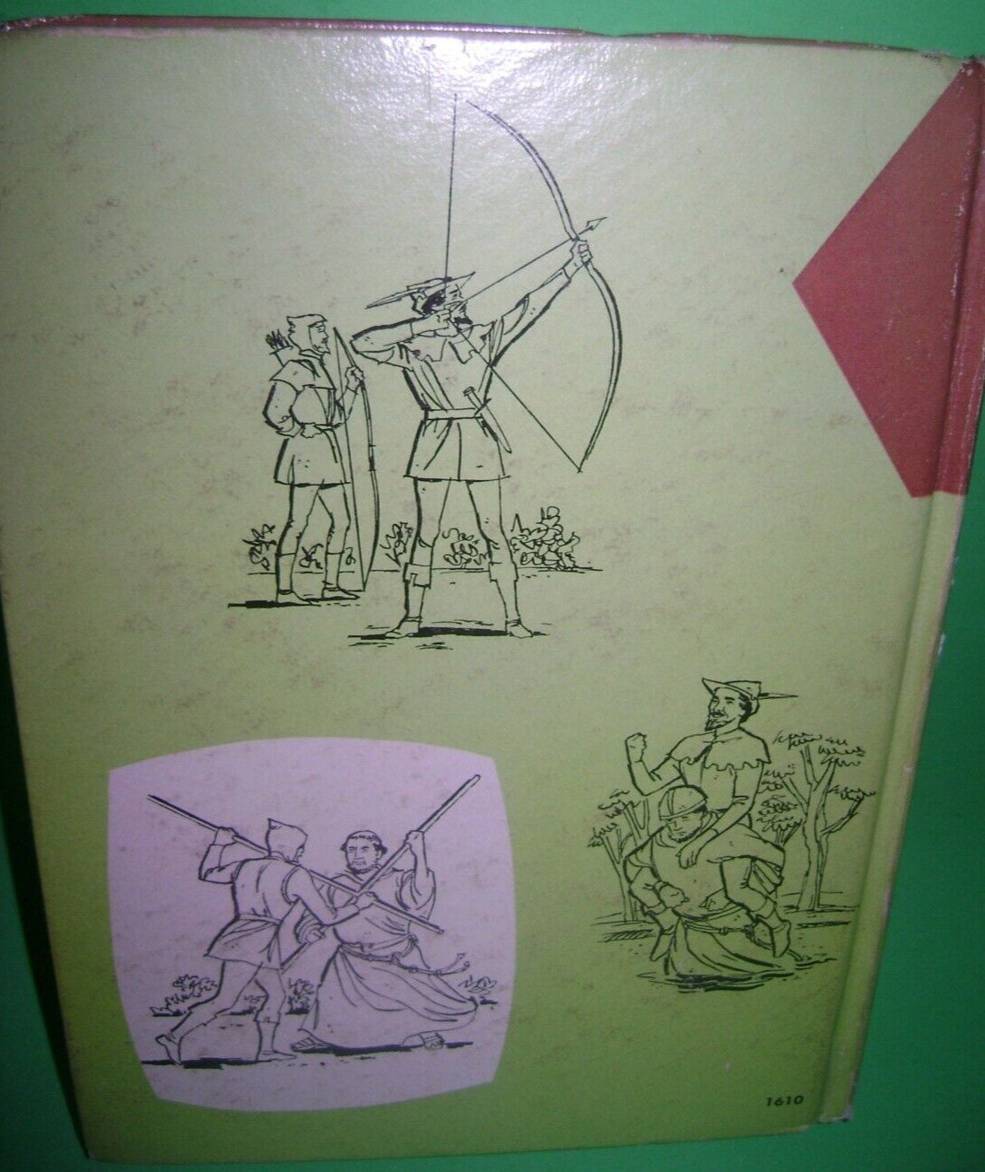 The Merry Adventures of Robin Hood Howard Pyle Vintage Whitman Books 1955