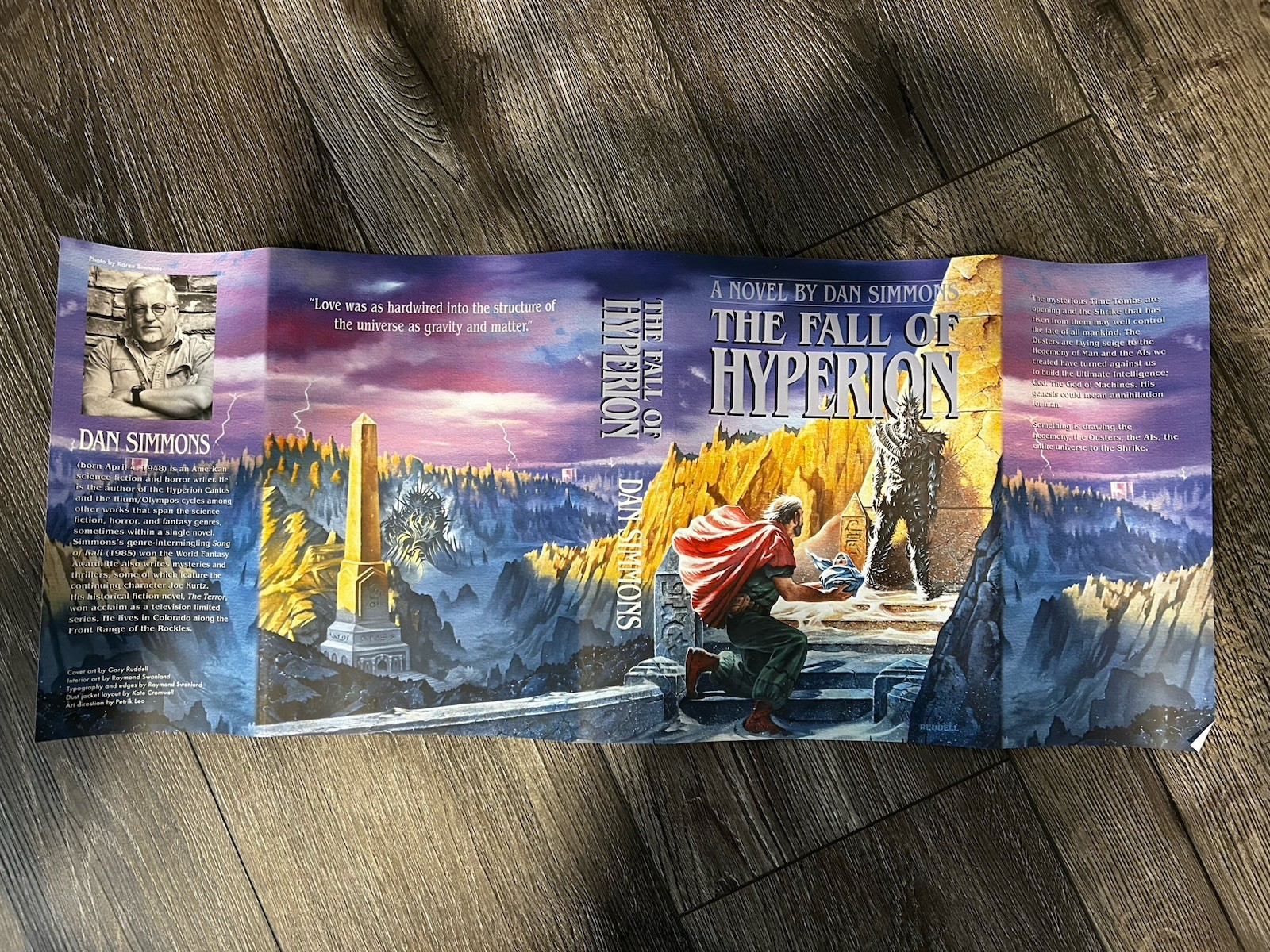 Hyperion Cantos Broken Binding Hardcover ALTERNATE DUST JACKETS ONLY *No Books*