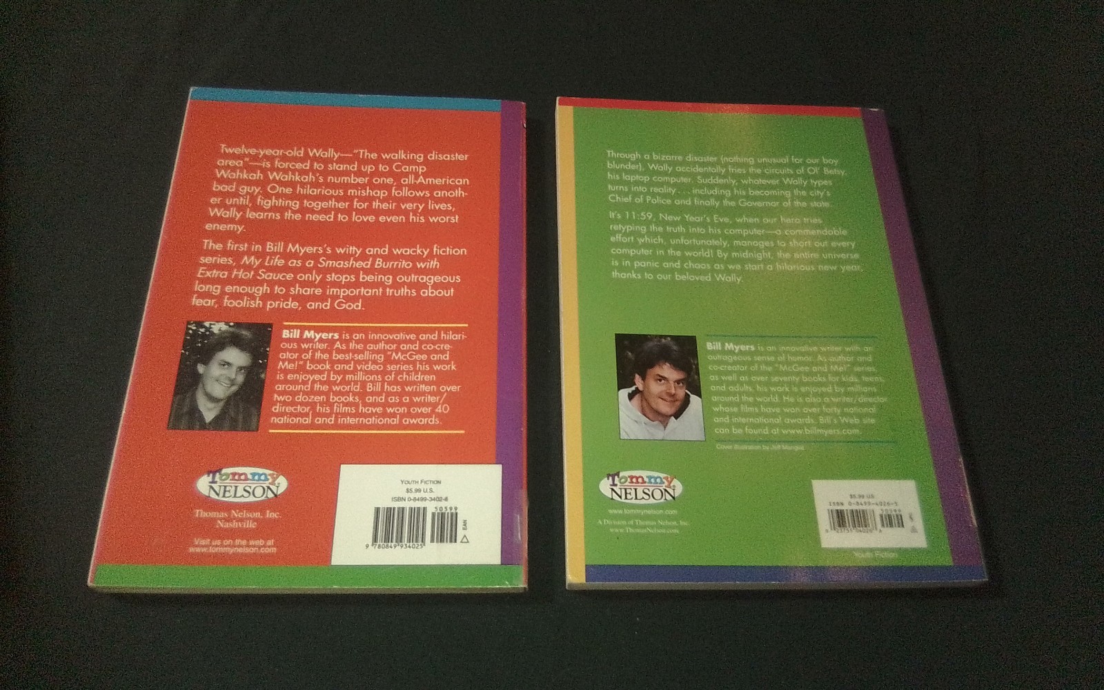 My Life As – Bill Myers Book Lot 2 Volumes Wally McDoogle Paperback