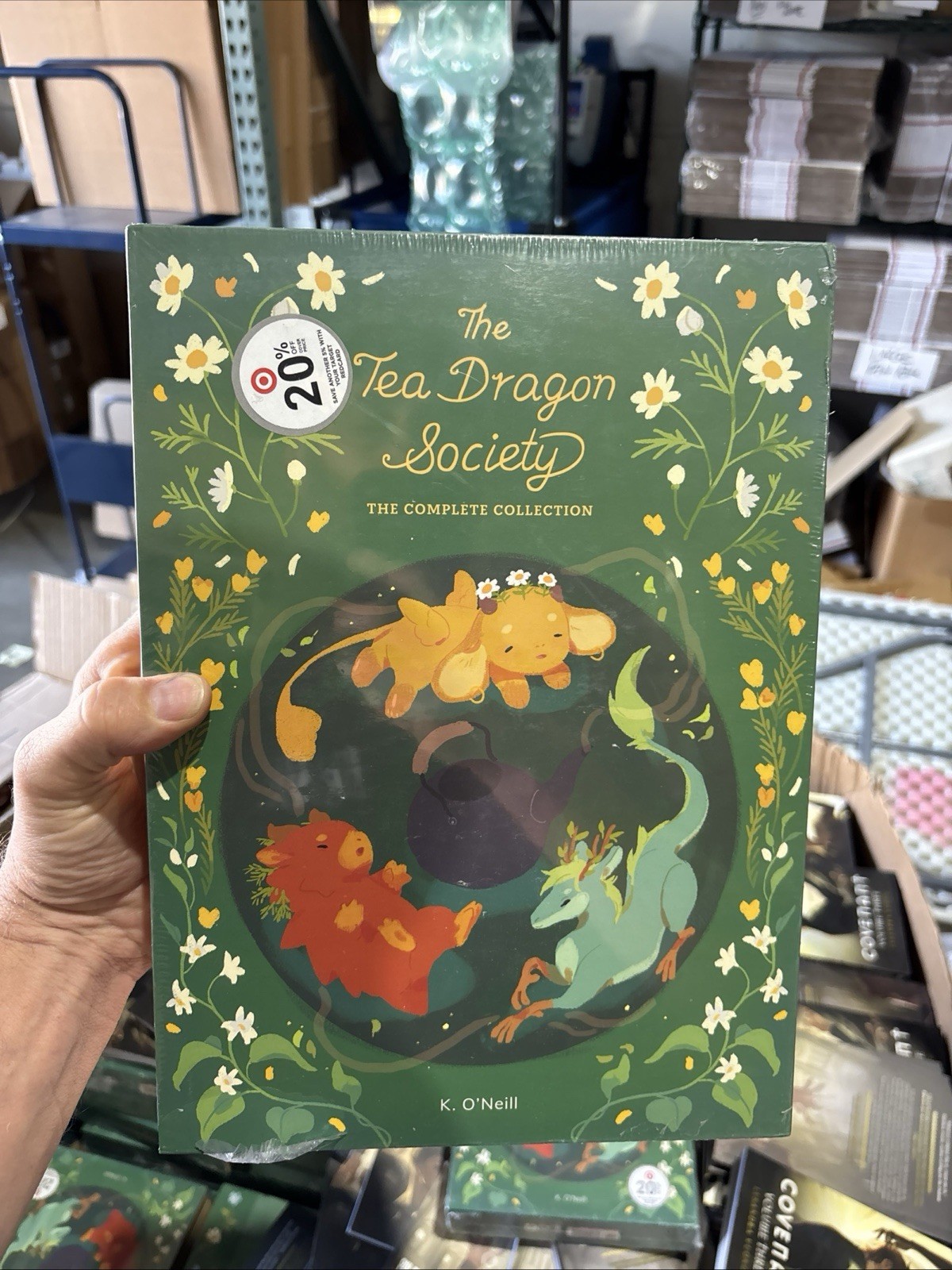The Tea Dragon Society Box Set K O’Neil Hardcover Press Eisner Award New Sealed