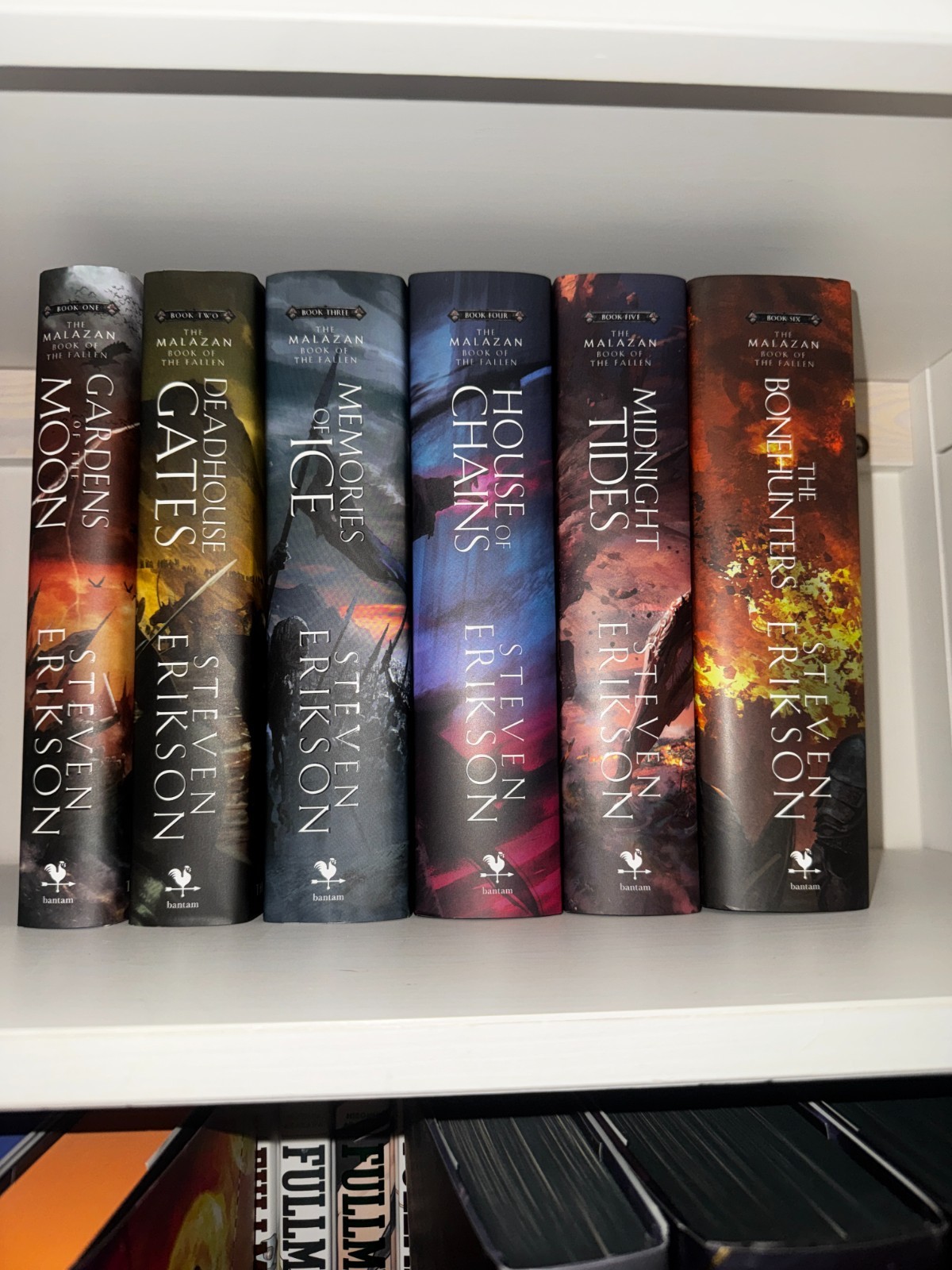 BROKEN BINDING Book 1-6 MALAZAN Book OfThe Fallen Steven Erikson SIGNED