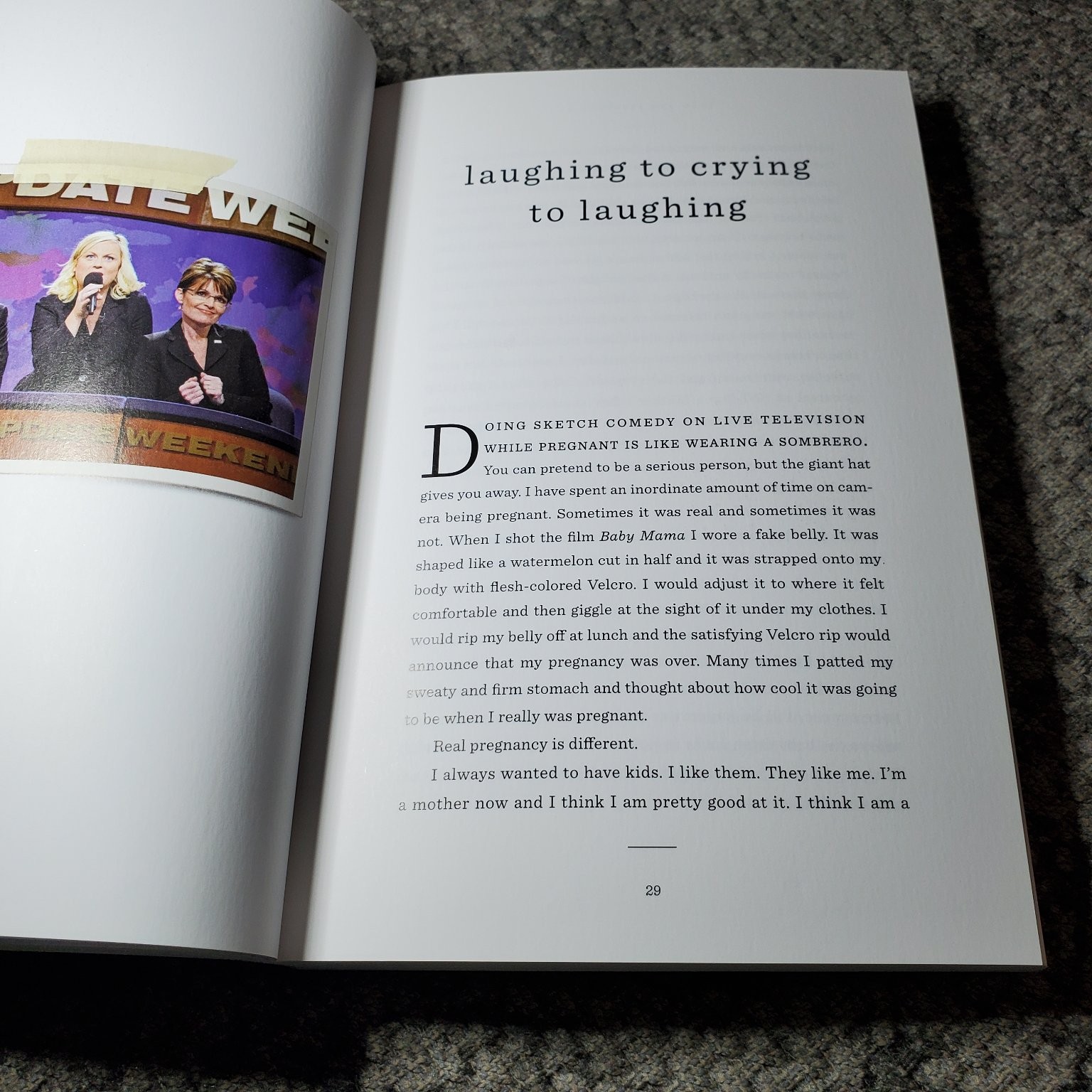 Yes Please Amy Poehler 2015 Trade Paperback Humor Comedy Dey St. Publisher