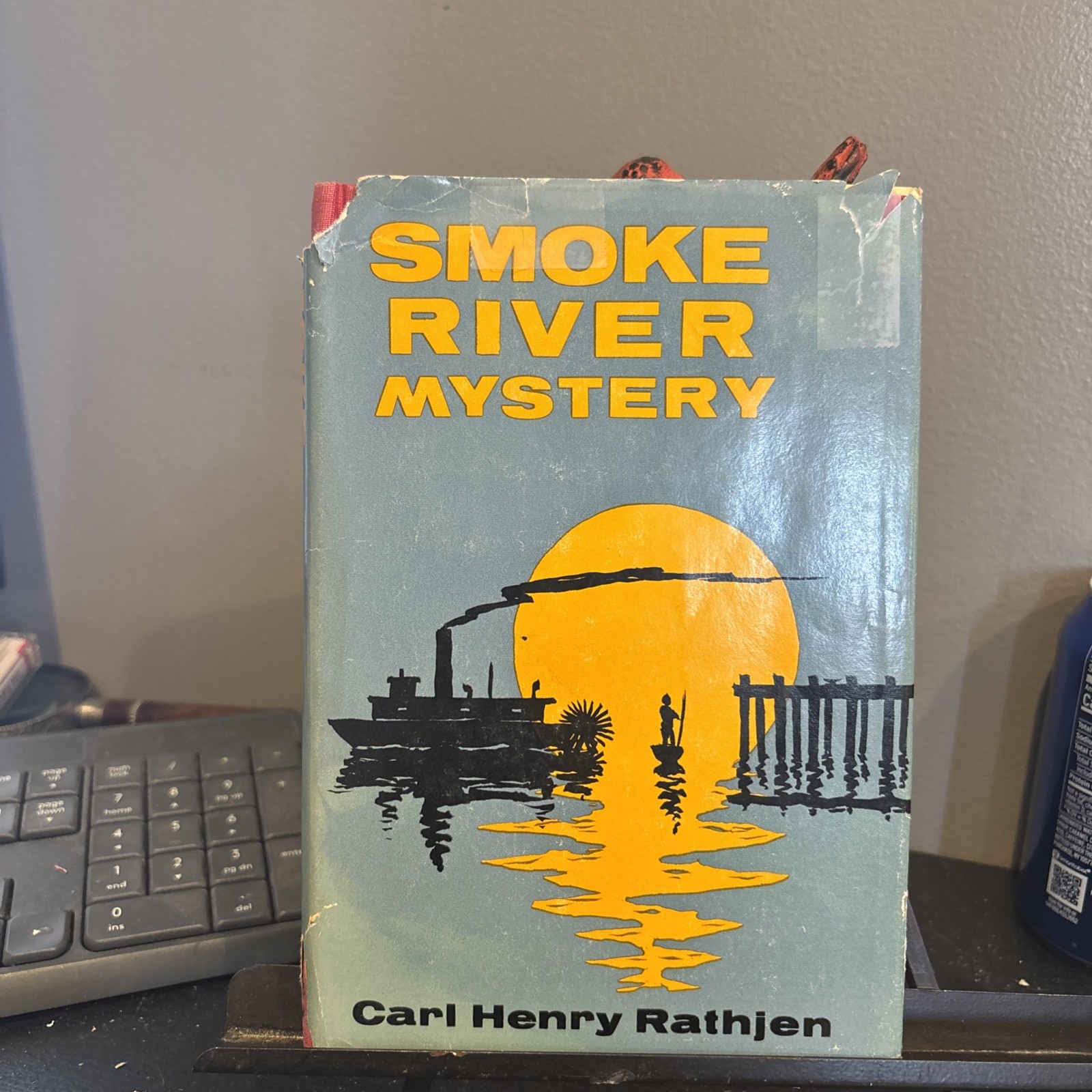 Carl Henry Rathjen Smoke River Mystery HC With DJ 1968 Lantern Press Excellent