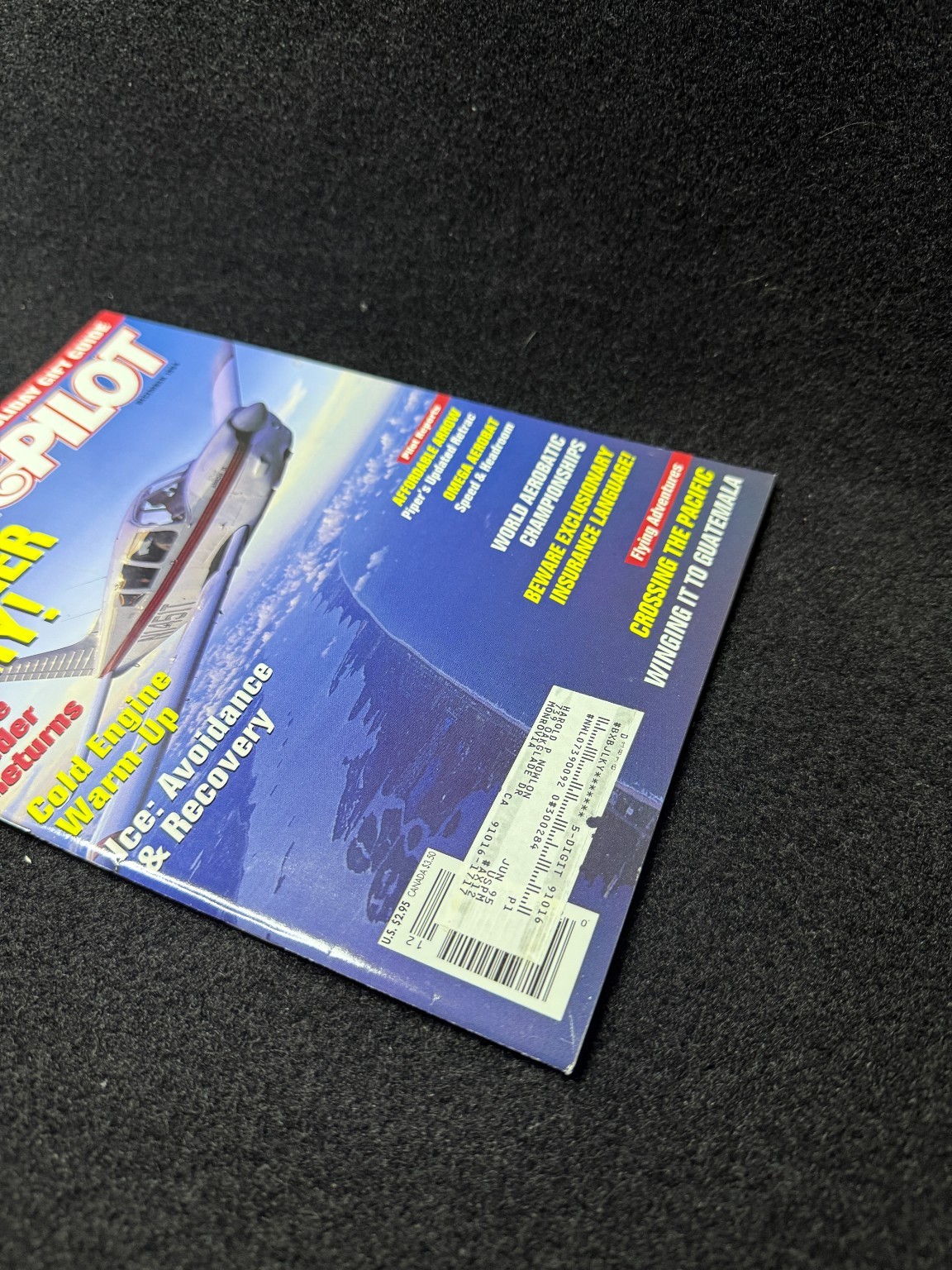 Plane & Pilot Magazine December 1994 Weather Wary Aviation Flying Aircraft