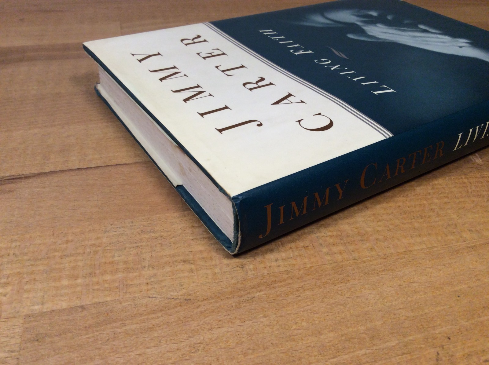 Living Faith, SIGNED Jimmy Carter, Hardcover