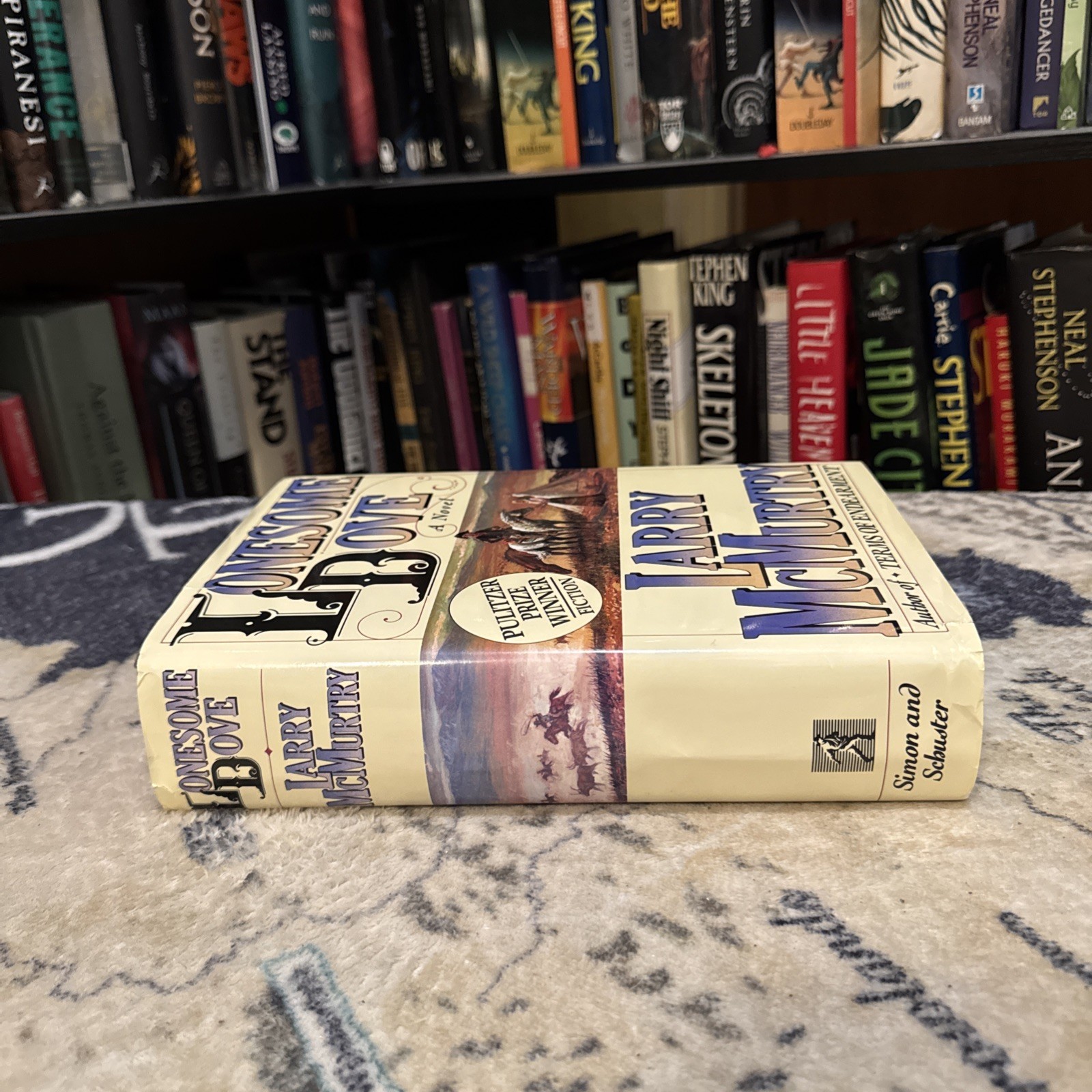 Lonesome Dove – Larry McMurtry (1985, Hardcover) First Edition/Late Print, G