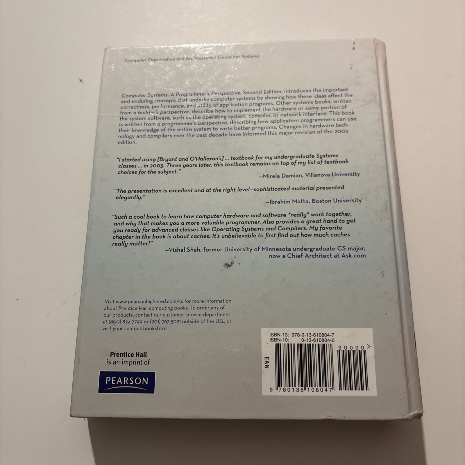 Computer Systems: A Programmer’s Perspective (2nd Edition)