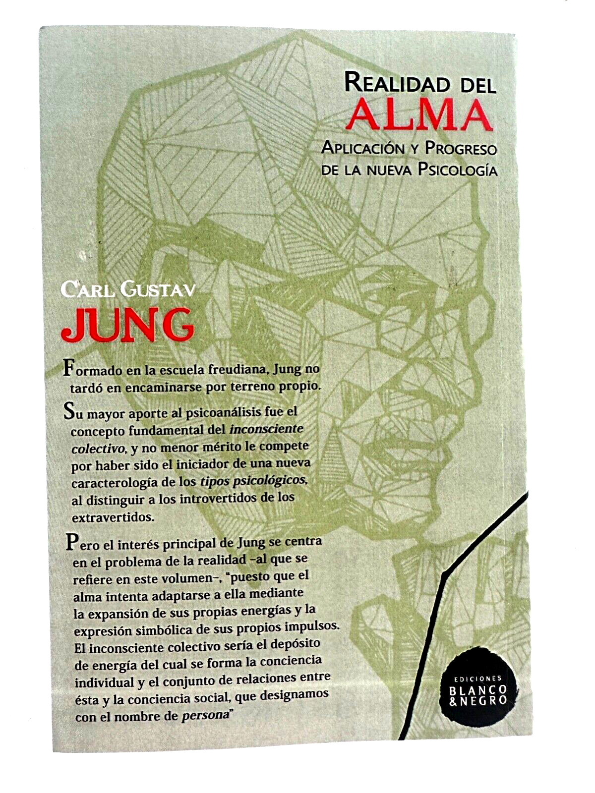 Realidad del Alma by Carl G. Jung – Spanish C119