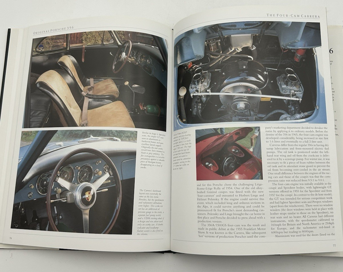 Original Porsche 356 The Restorer’s Guide Coupe Cabriolet Roadster Speedster 1st