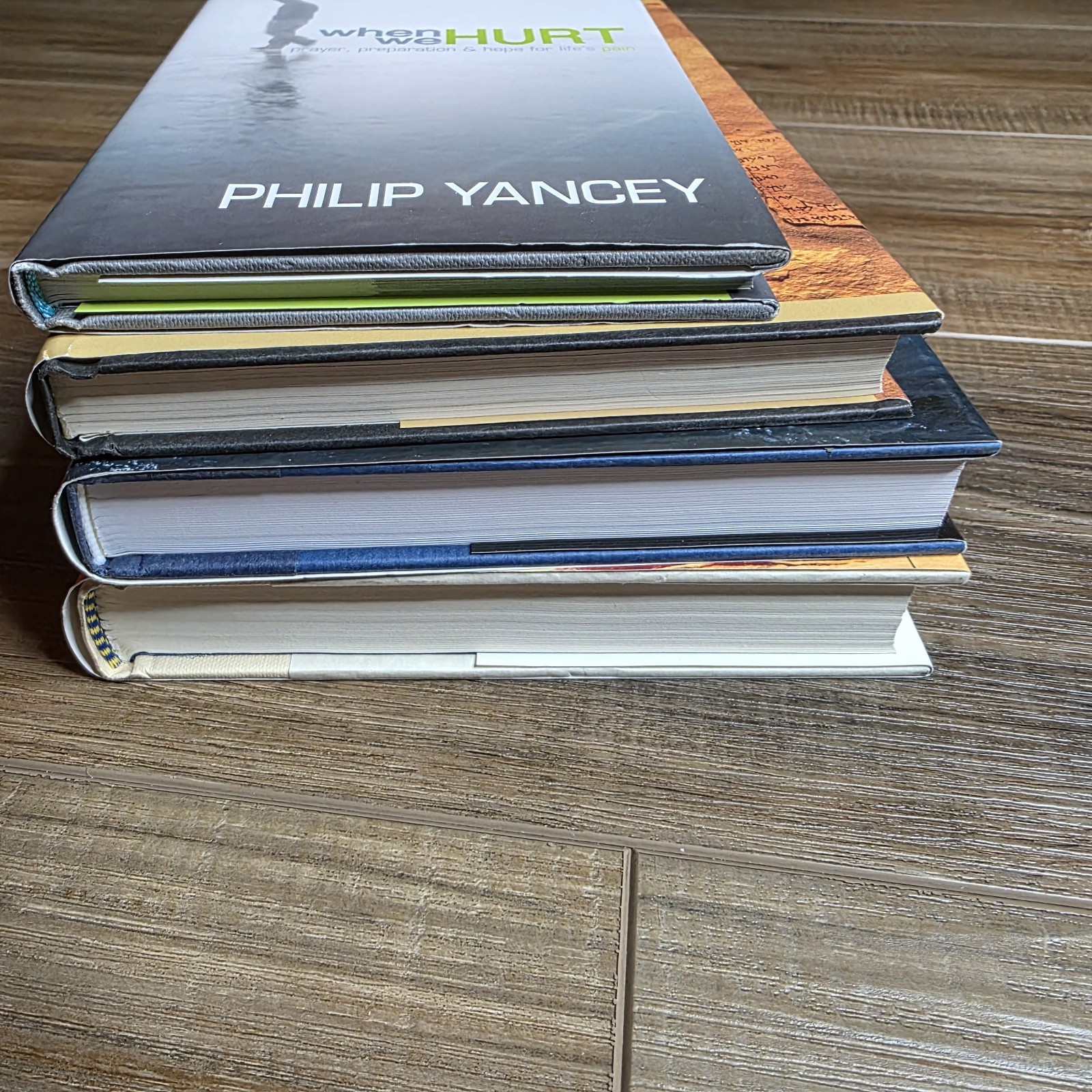 Philip Yancey Christian Book Lot of 4 Hardcover Religious Bible Spiritual Jesus