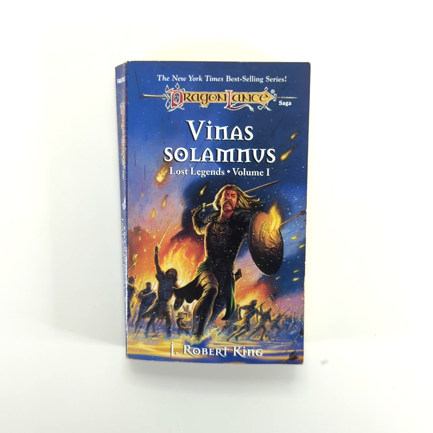 Vintage Mixed Lot Of 3 Dragonlance Saga Fantasy Paperback Books 1989-1998 Used