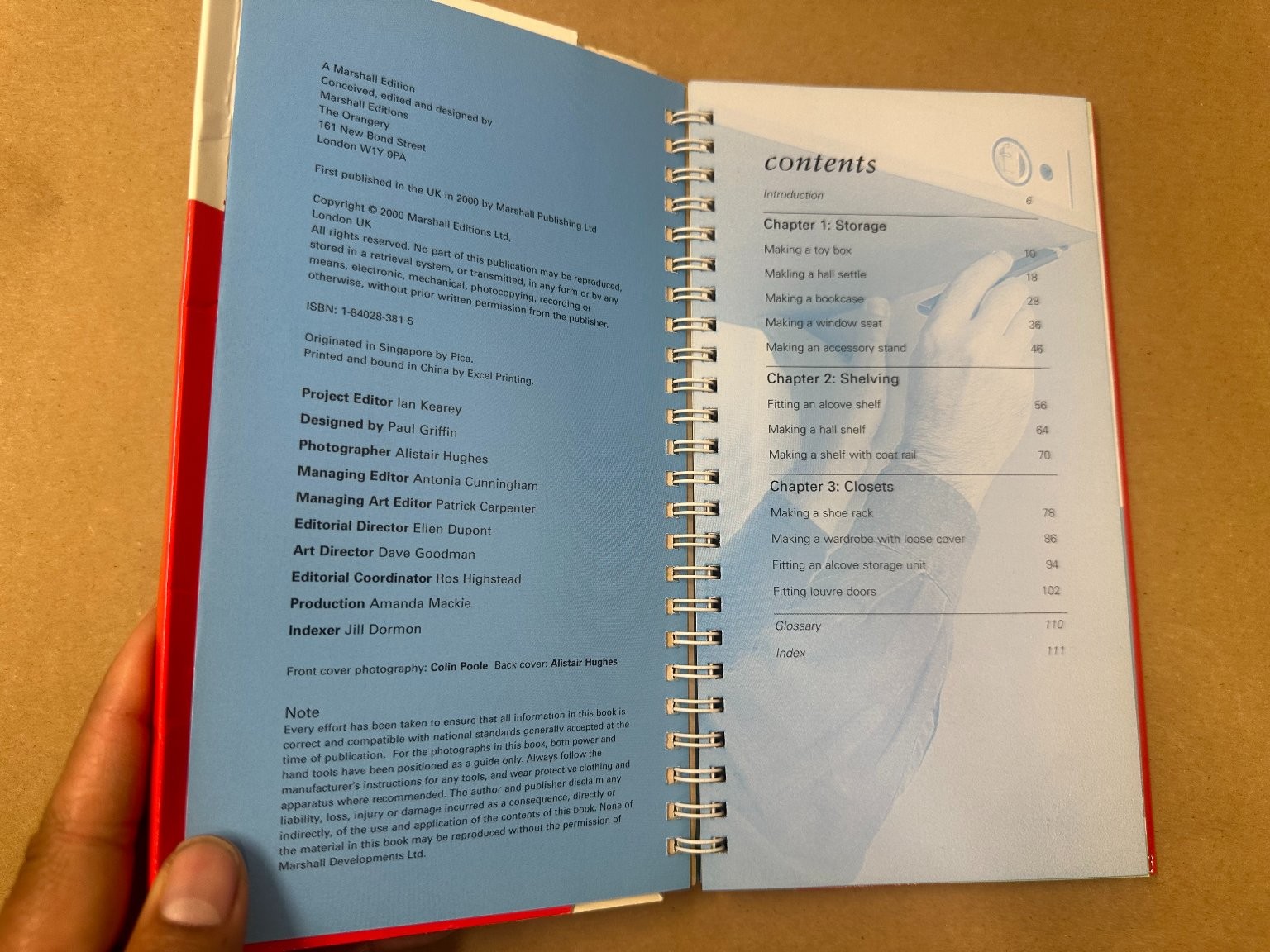 Your Storage Space Stewart Walton 2000 Spiral Bound Home Improvements