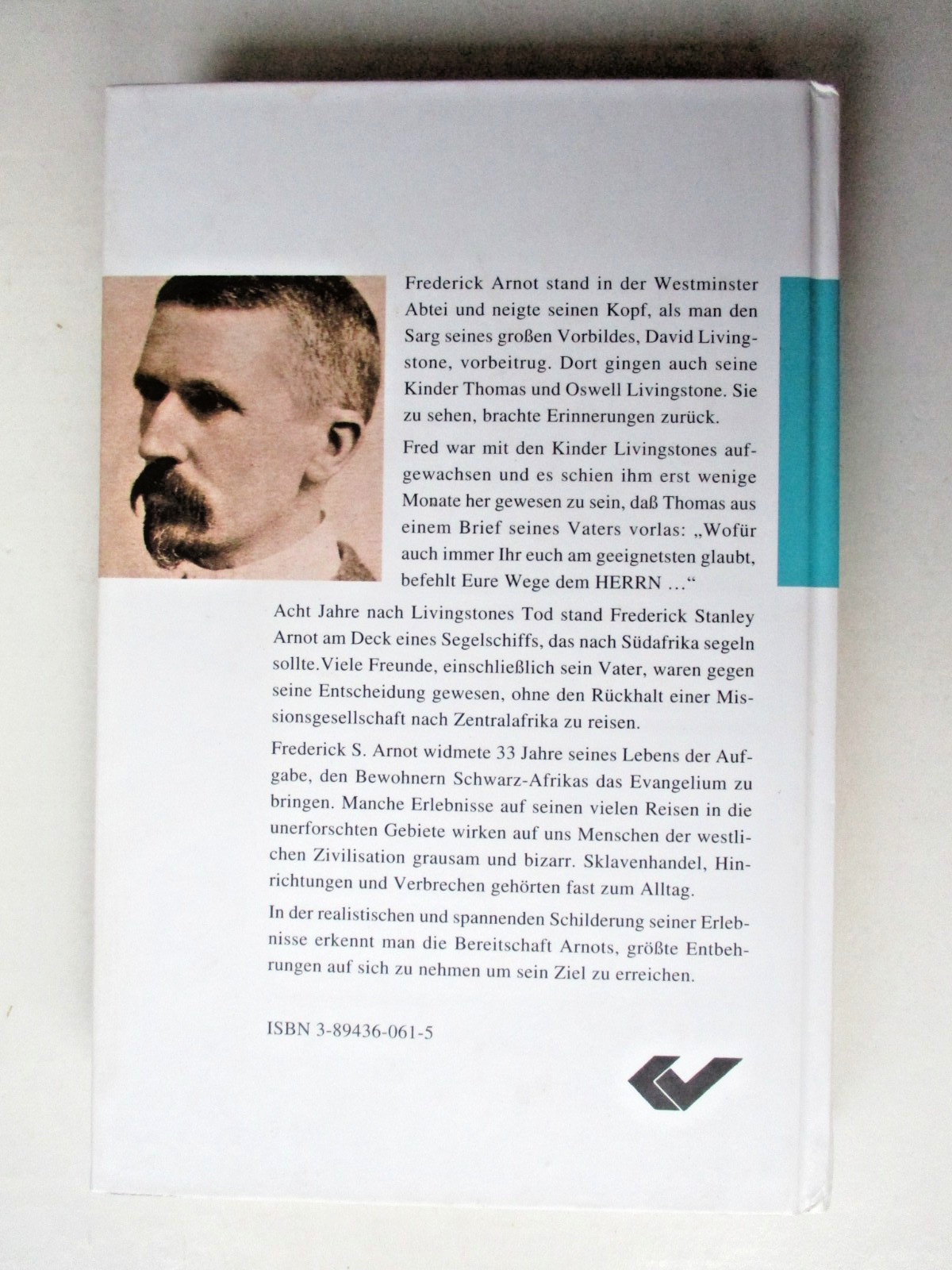 F.S. Arnot, Gerettet aus den Händen der Bösen, Tony Lawman – Gebundene Ausgabe