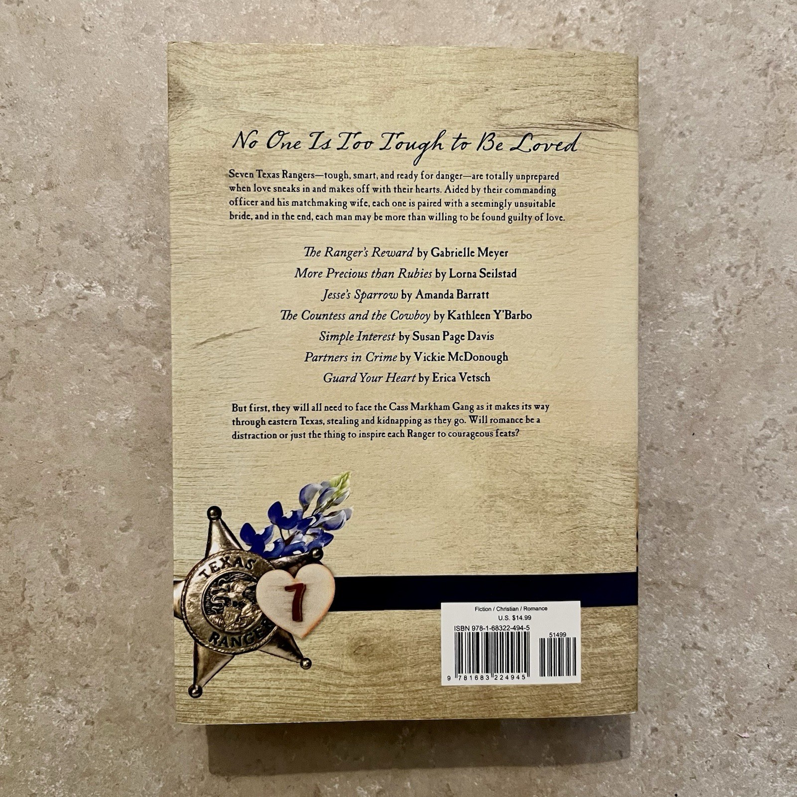 Seven Brides for Seven Texas Rangers Romance Collection (2018, Paperback)