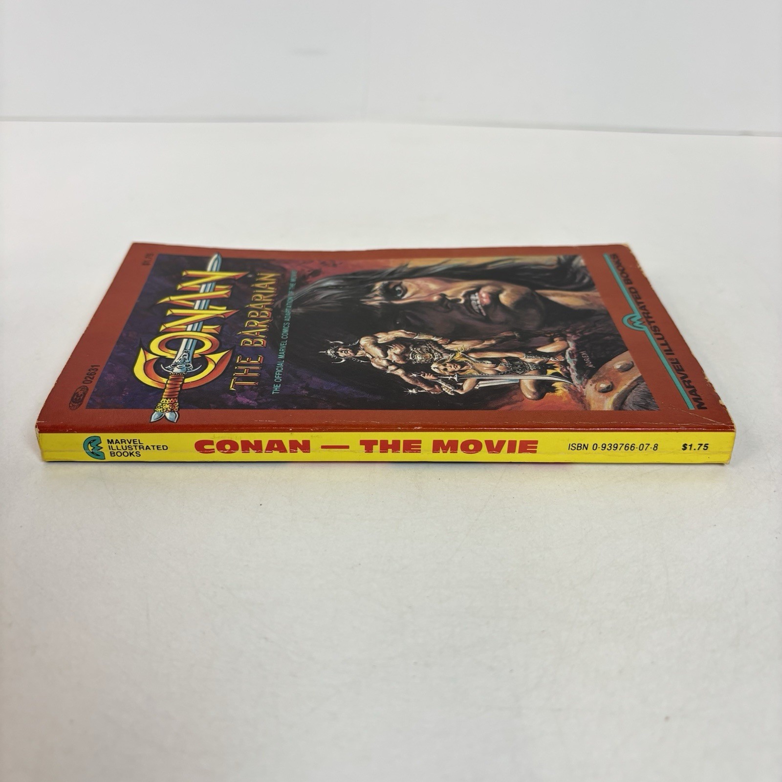 Conan The Barbarian Movie Adaptation Marvel Illustrated Book 1982 PB Graphic 3A