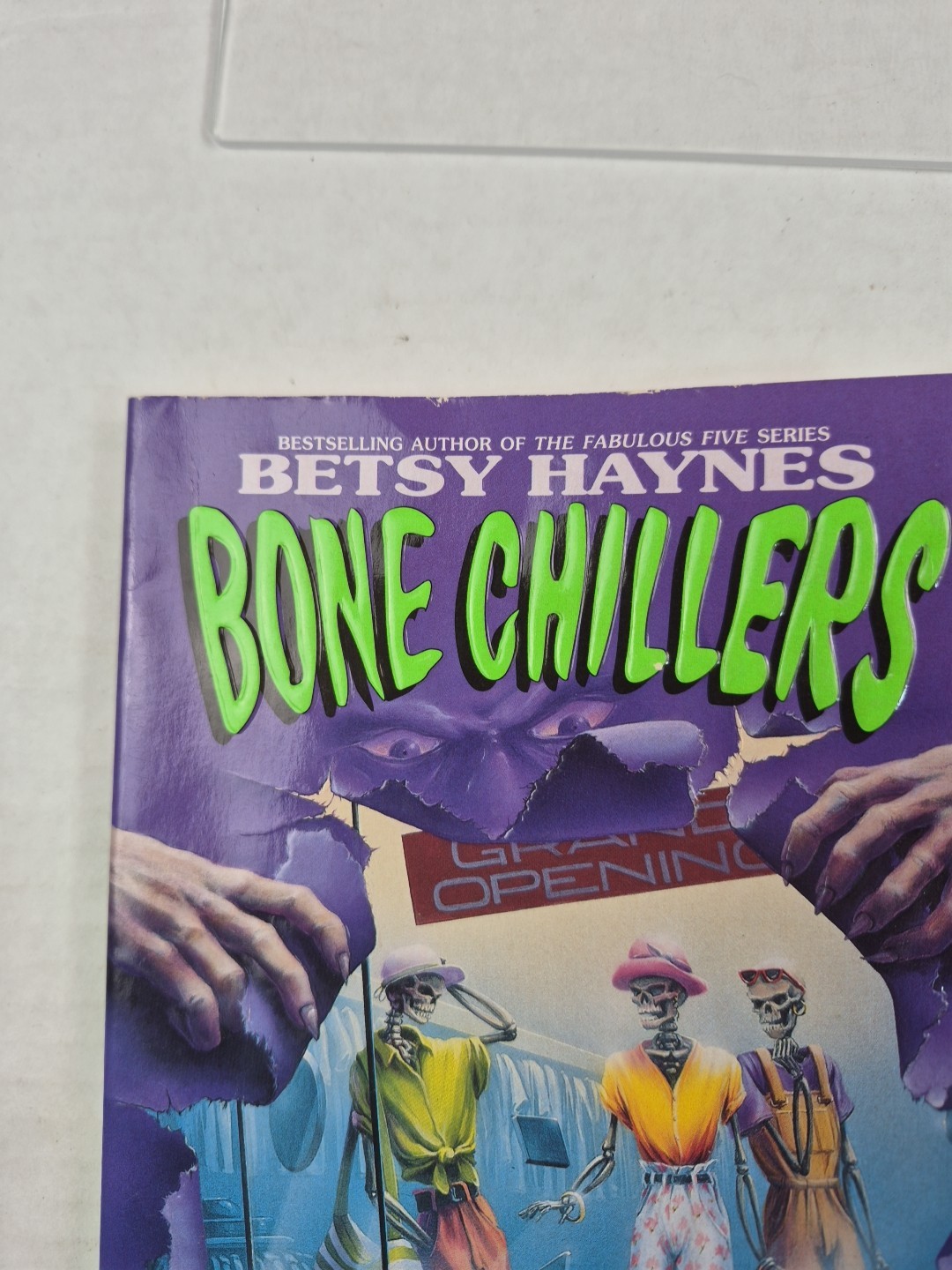 Bone Chillers Lot Betsy Haynes 1990s Vintage PB Horror #1 #11 Toilet Terror