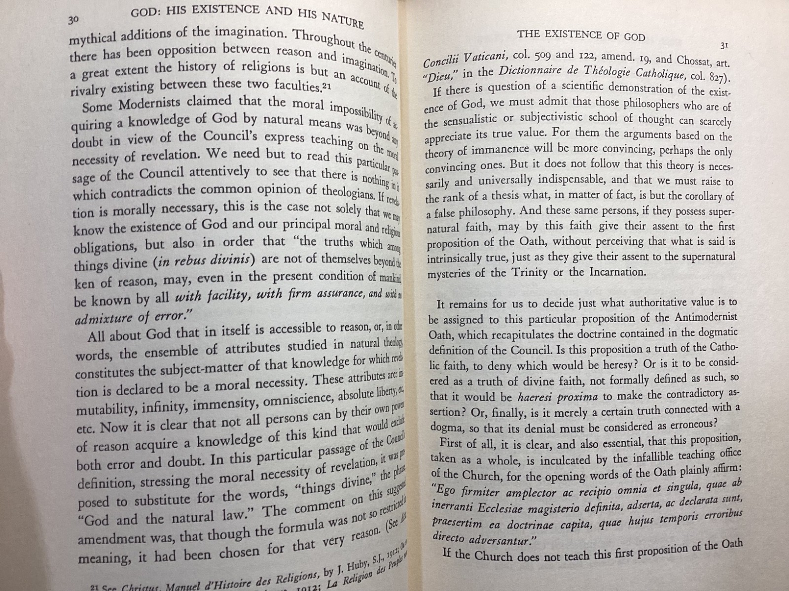 God His Existence and His Nature 2 volume Set Garrigou-Lagrange 1949