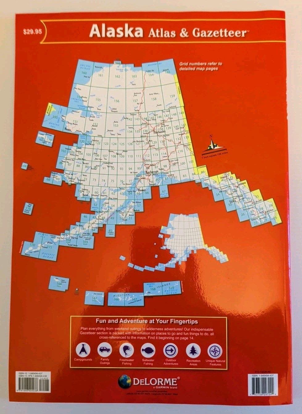 Delorme Atlas & Gazetteer: Alaska (Paperback or Softback)