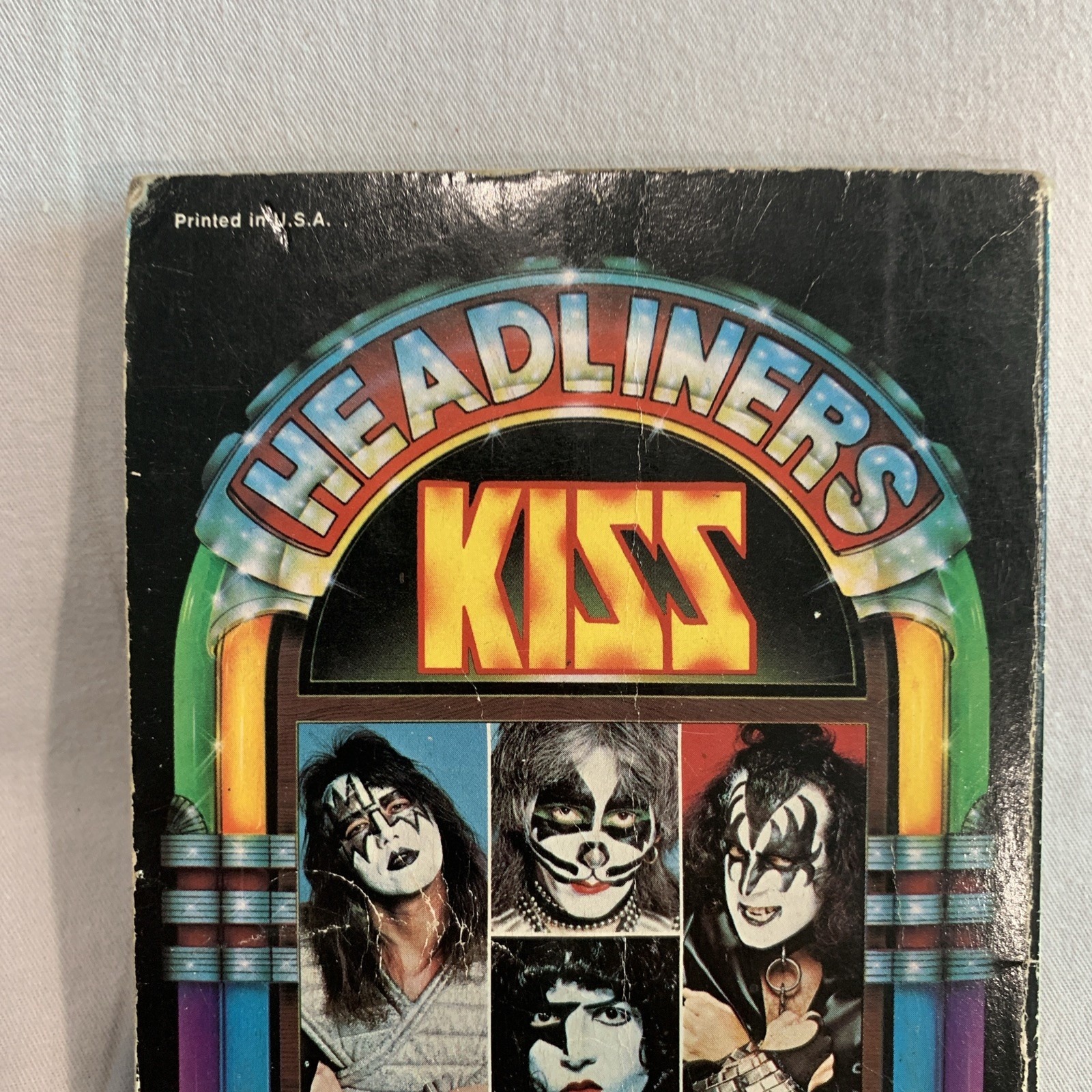 Headliners: KISS The Greatest Rock Show On Earth Book, John Swenson 1978