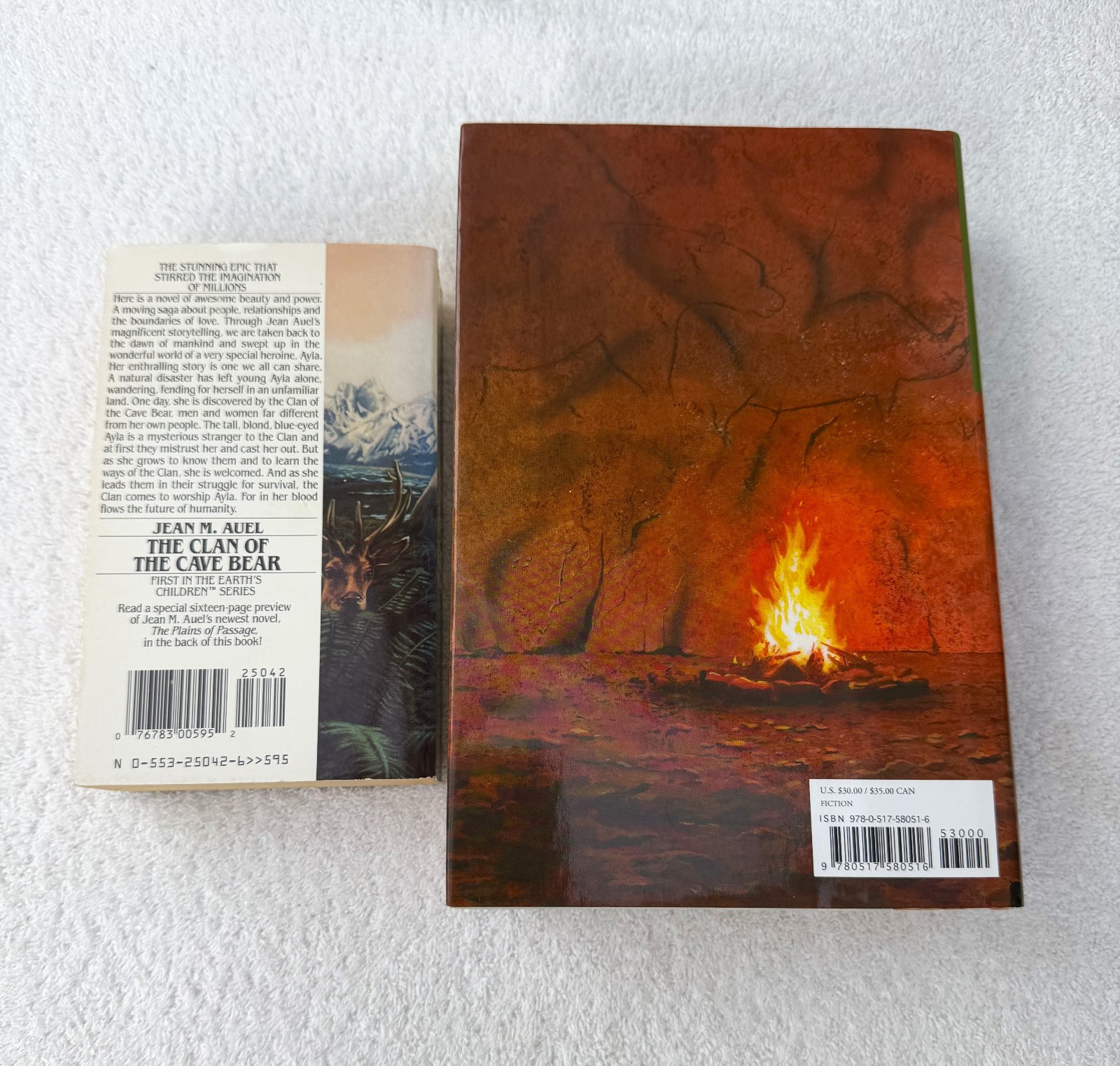 Lot of 6 – Jean Auel – Earth’s Children Series – Complete series 1-6 -Mixed lot