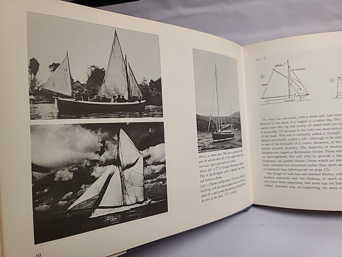 The Art of Sailing Percy W Blandford St Martin’s Press Hardcover Sailing Guide