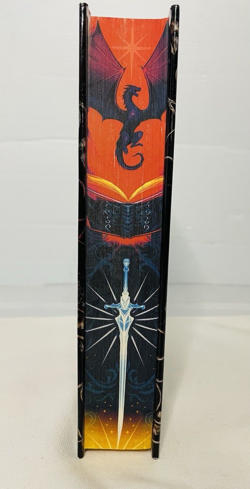 The Book of Azrael Amber V Nicole Deluxe Limited Edition Hardcover Sprayed Edges
