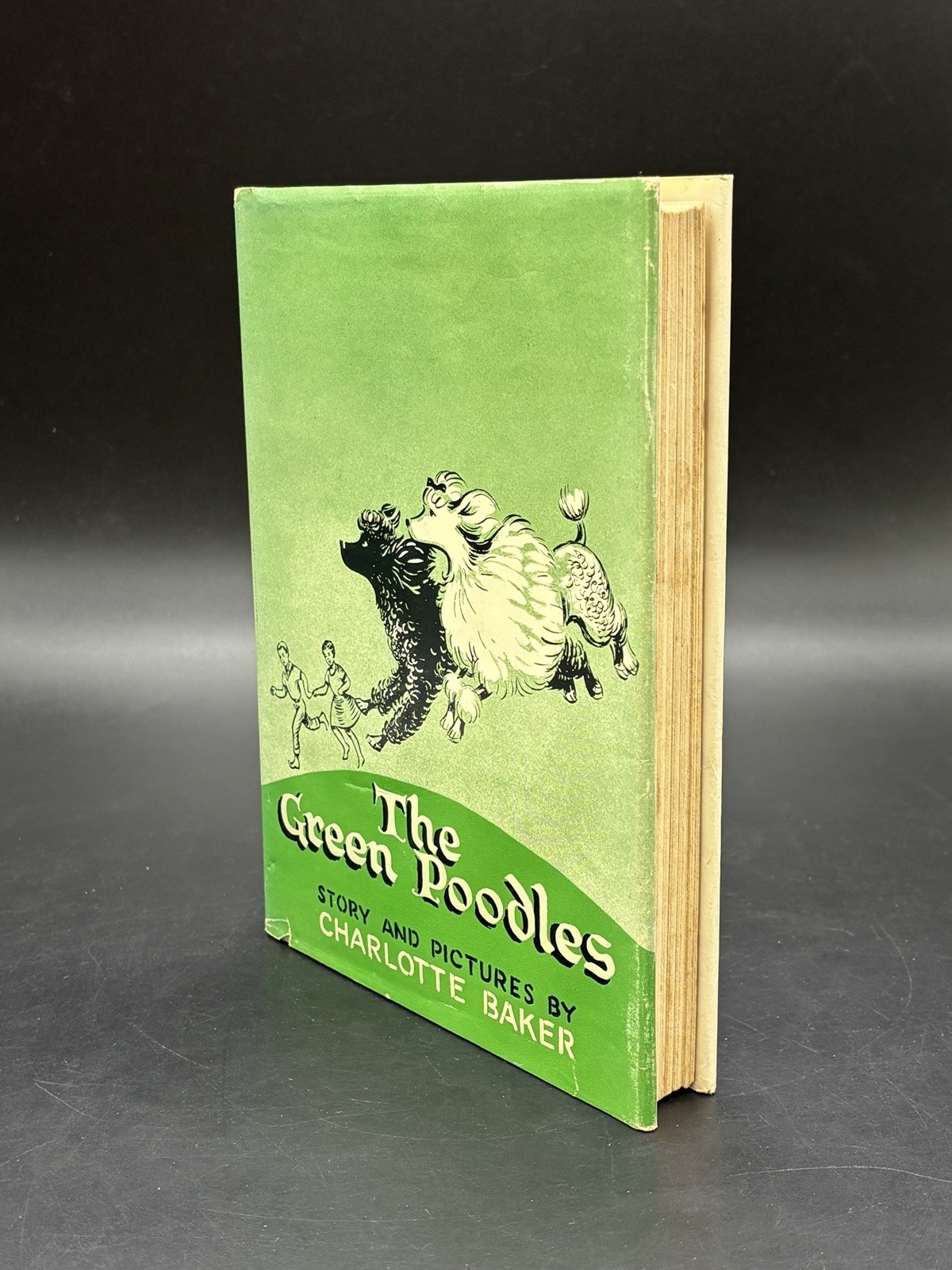 The Green Poodles By Charlotte Baker~1956 TRUE First Edition/First Printing HCDJ