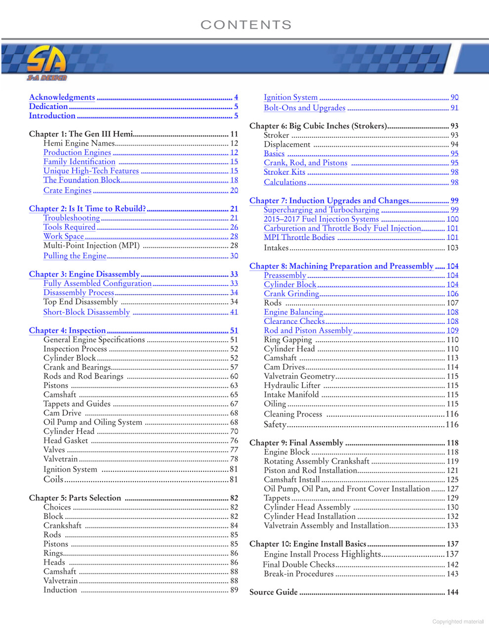 New Hemi Engines 2003-Present: How to Rebuild 5.7L 6.1L 6.2L 6.4L Hellcat Book