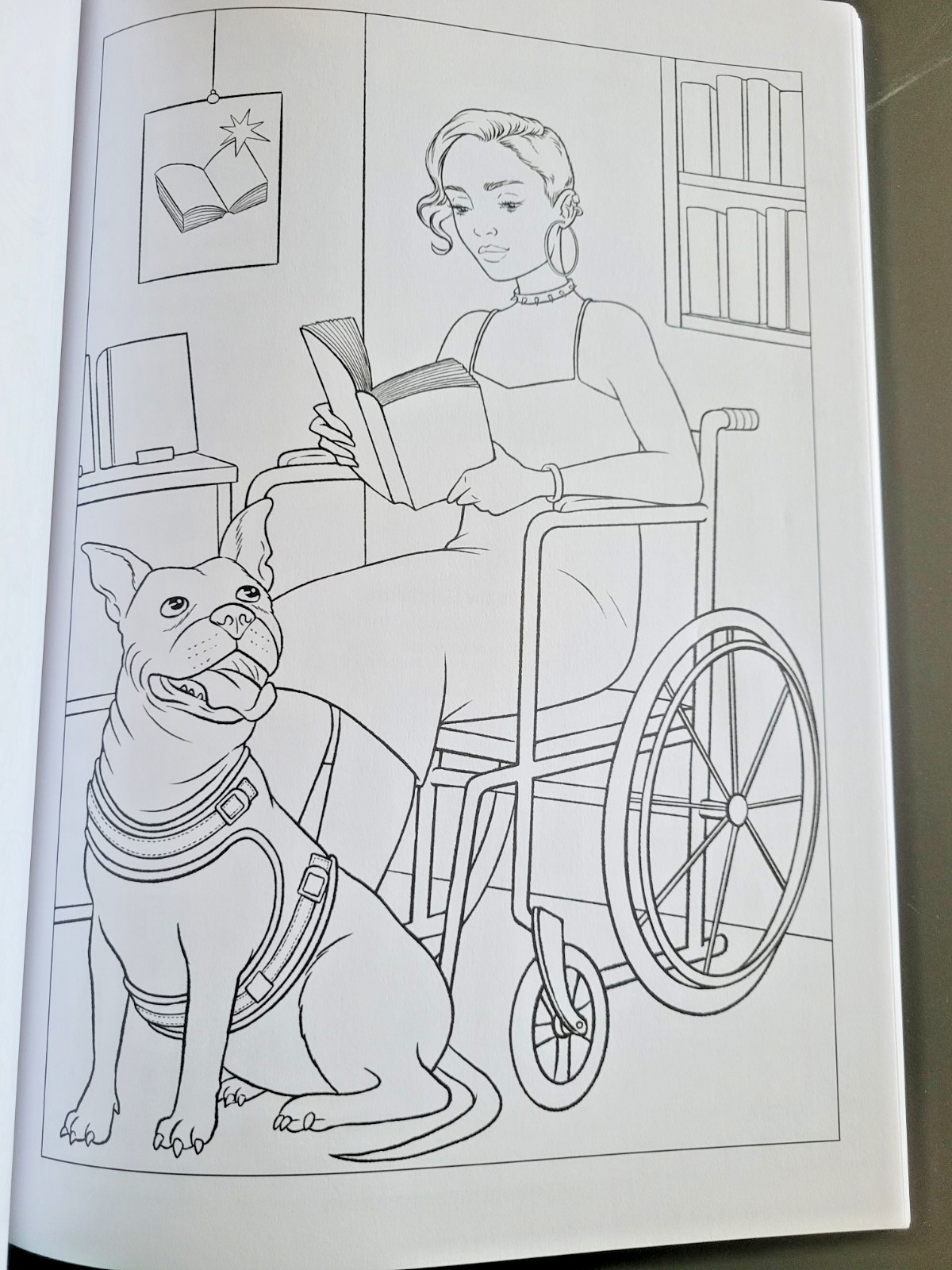 Book Club -Coloring Book From Best-Selling Colouring Heaven Collection-48 Prints