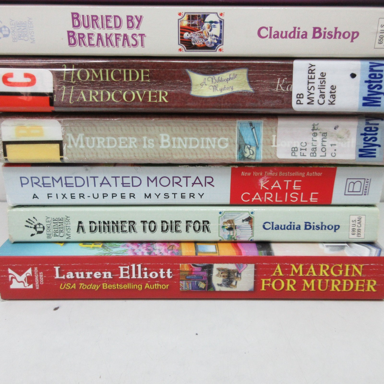 Lot of 10 Mystery Paperback Books