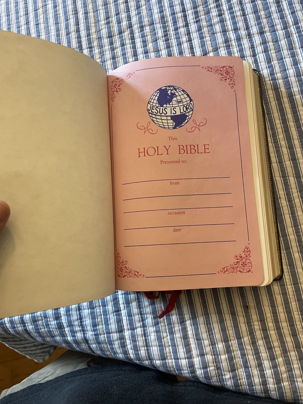 Holy Bible King James Version Kenneth Copeland Reference Edition 1972 Red Letter
