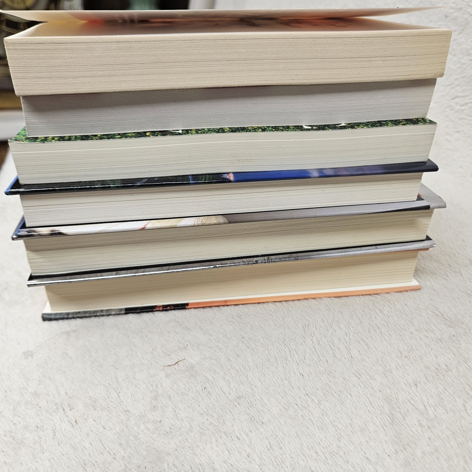 Book Lot Of 6 Novels Fiction Memoir Fern Micheals Delia Owens Ruth Ware PB HC