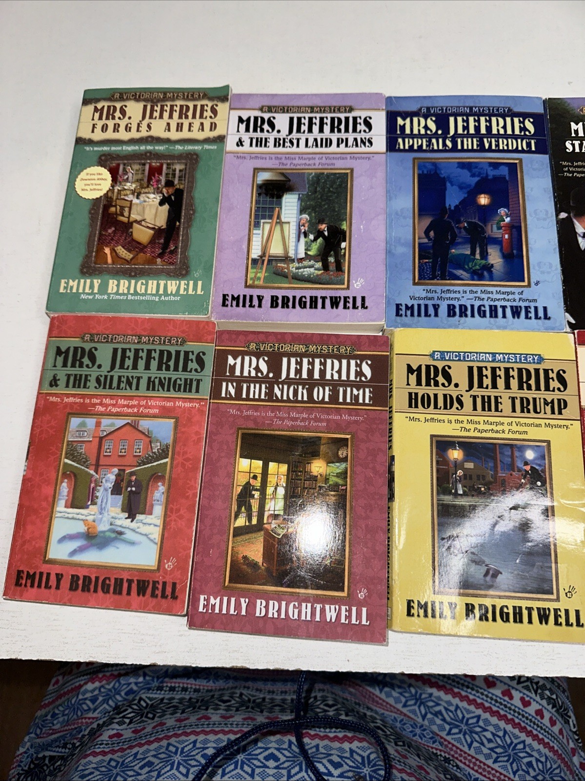 MRS. JEFFRIES Complete Set Series 1-41 by Emily Brightwell See Description.