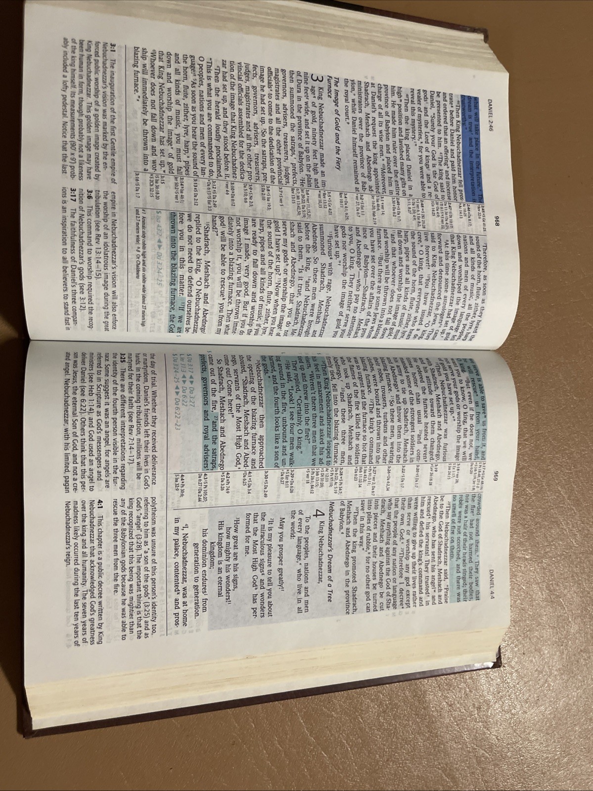 NIV Prophecy Marked Reference Study Bible 1998 Hardcover Text 1984