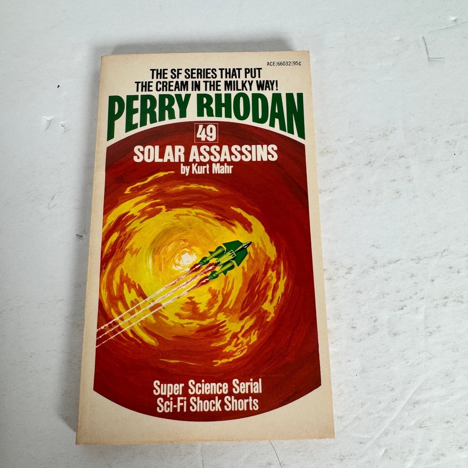 Perry Rhodan Books 40-49 Lot Ace First Printing 1974 Sci-Fi Space Opera Vintage