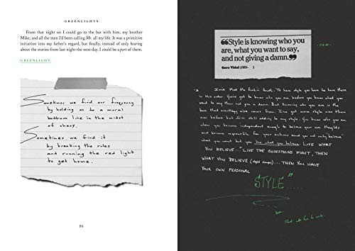 Greenlights, McConaughey, Matthew, Acceptable Book