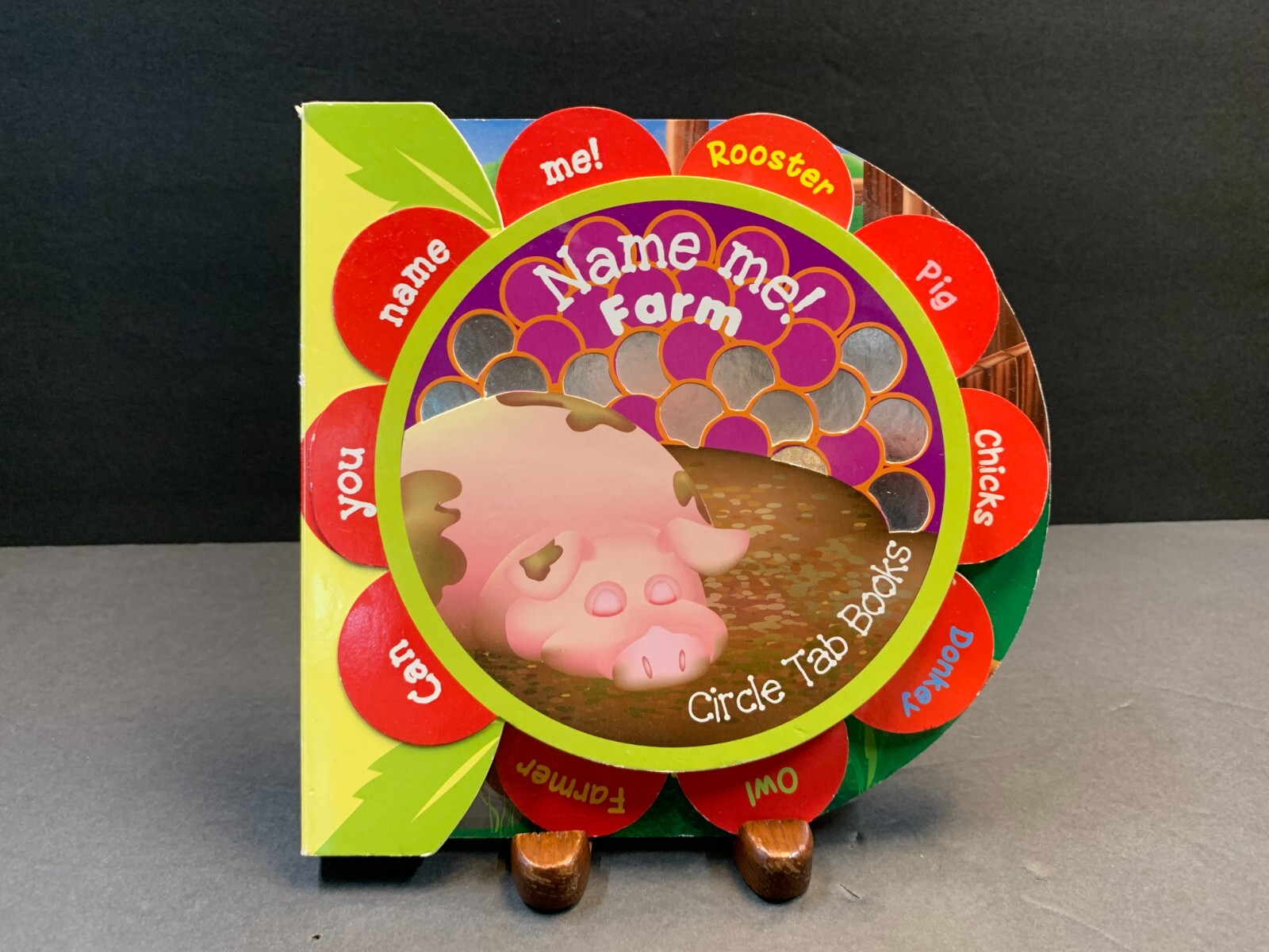 Name Me! Farm by Colleen Fitzgerald Circle Tab Books Board Book